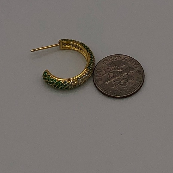 Swirl Hoop Earrings - Picture 6 of 10